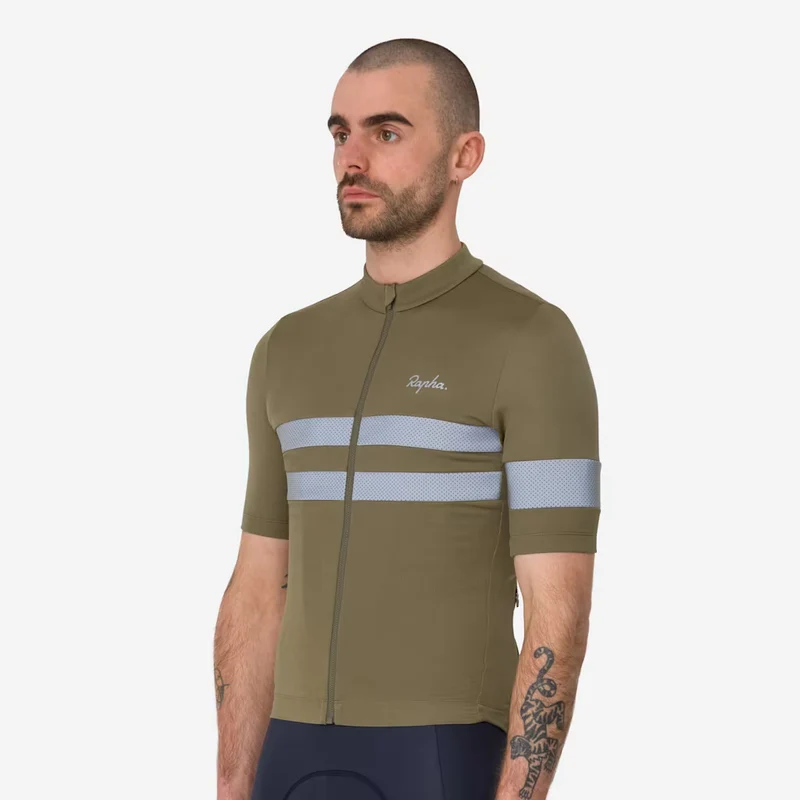 Maglia Rapha Brevet - Verde