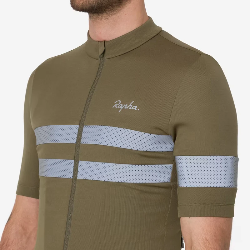 Maglia Rapha Brevet - Verde