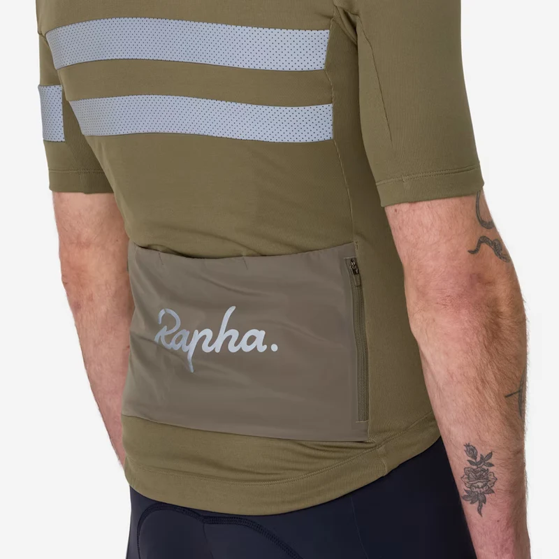 Maglia Rapha Brevet - Verde