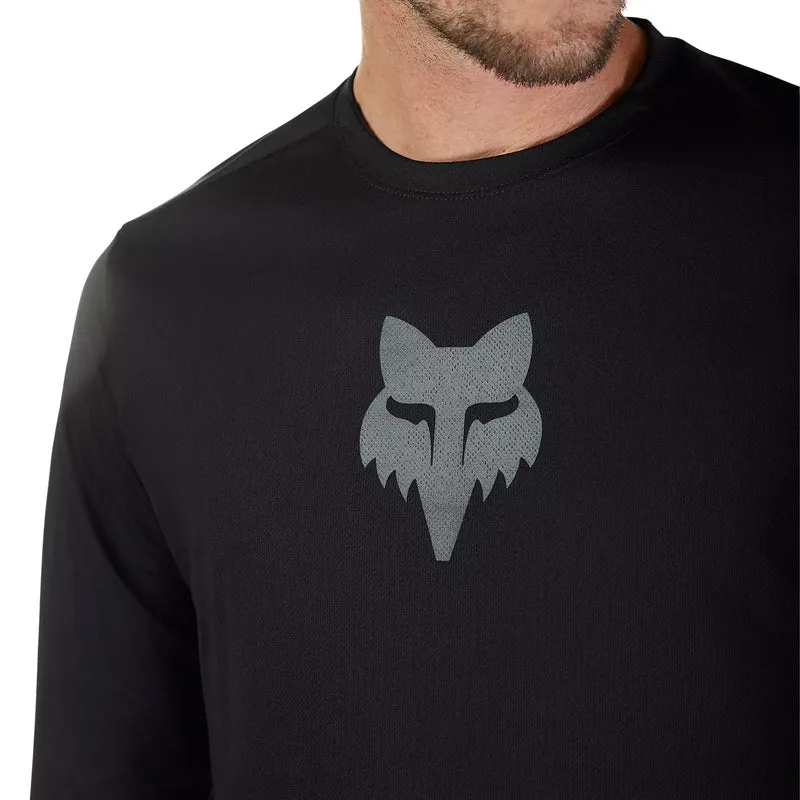 Maglia maniche lunghe Fox Ranger Fox Head - Nero