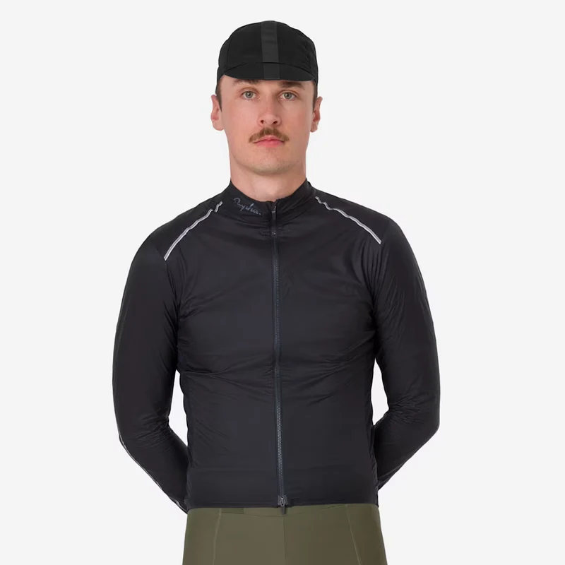 Mantellina Rapha Brevet Element Wind - Nero
