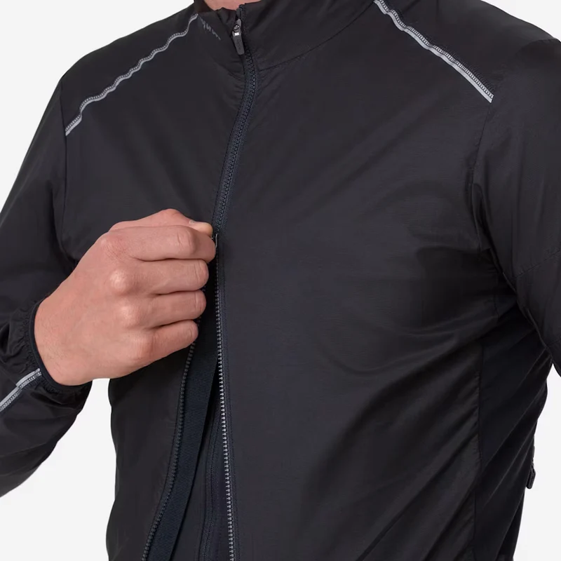 Mantellina Rapha Brevet Element Wind - Nero