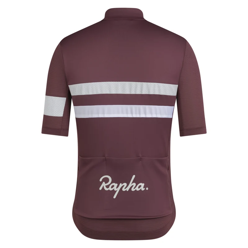 Maglia Rapha Brevet Lightweight - Marrone
