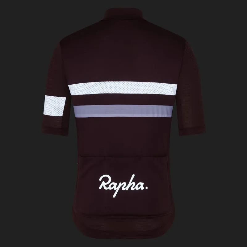 Maglia Rapha Brevet Lightweight - Marrone