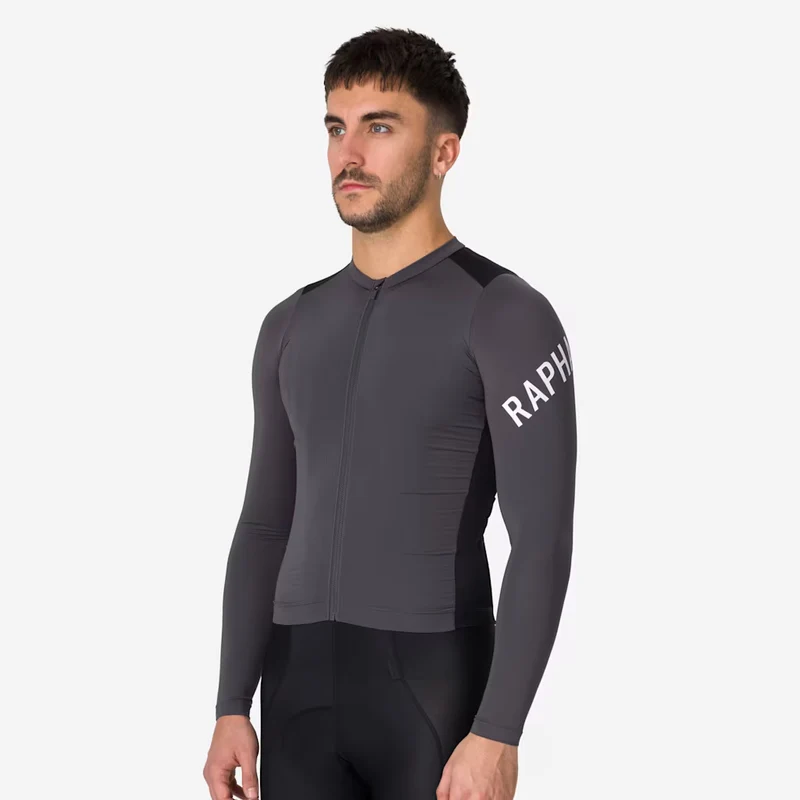Maglia maniche lunghe Rapha Pro Team Lightweight - Grigio