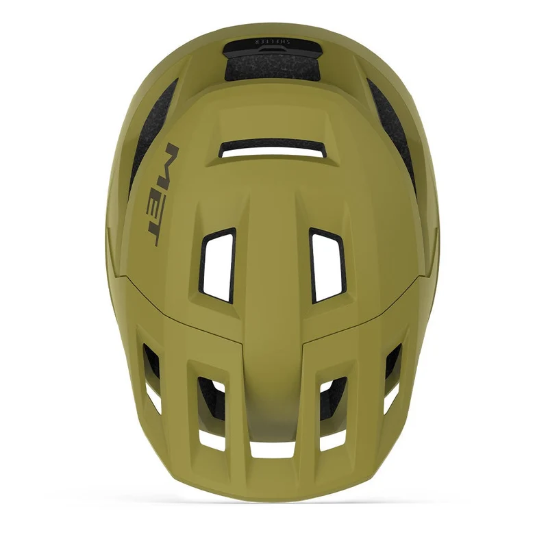 Casco Met Shelter Mips - Verde oliva