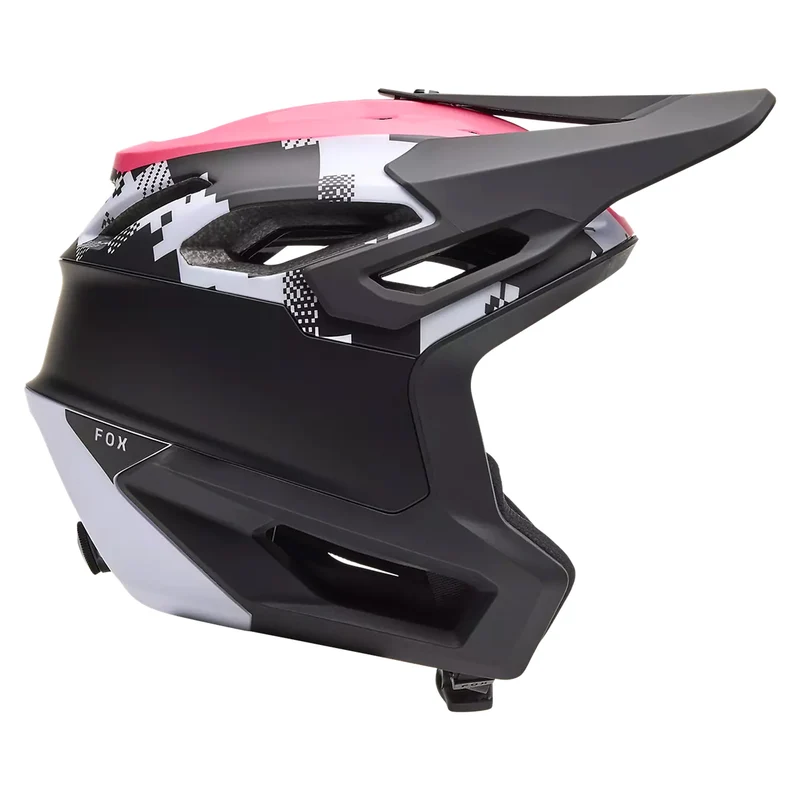 Casco Fox Dropframe Pro Digi Image - Nero bianco