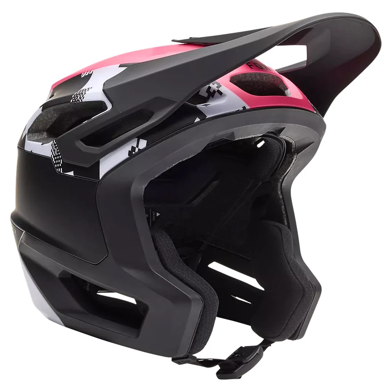 Casco Fox Dropframe Pro Digi Image - Nero bianco