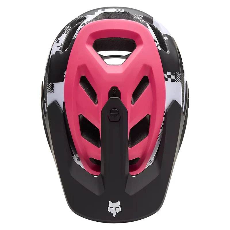 Casco Fox Dropframe Pro Digi Image - Nero bianco