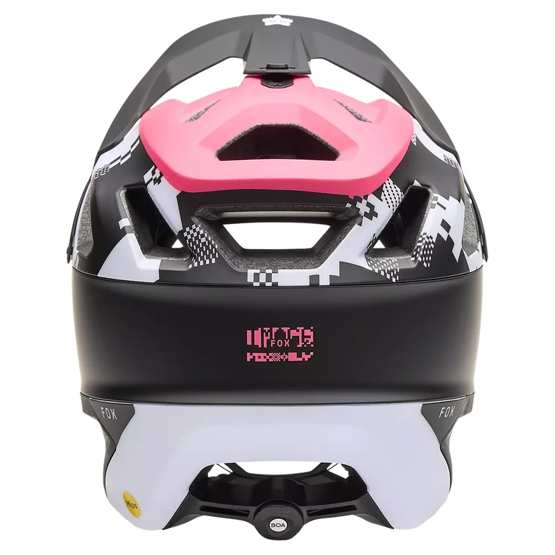 Casco Fox Dropframe Pro Digi Image - Nero bianco