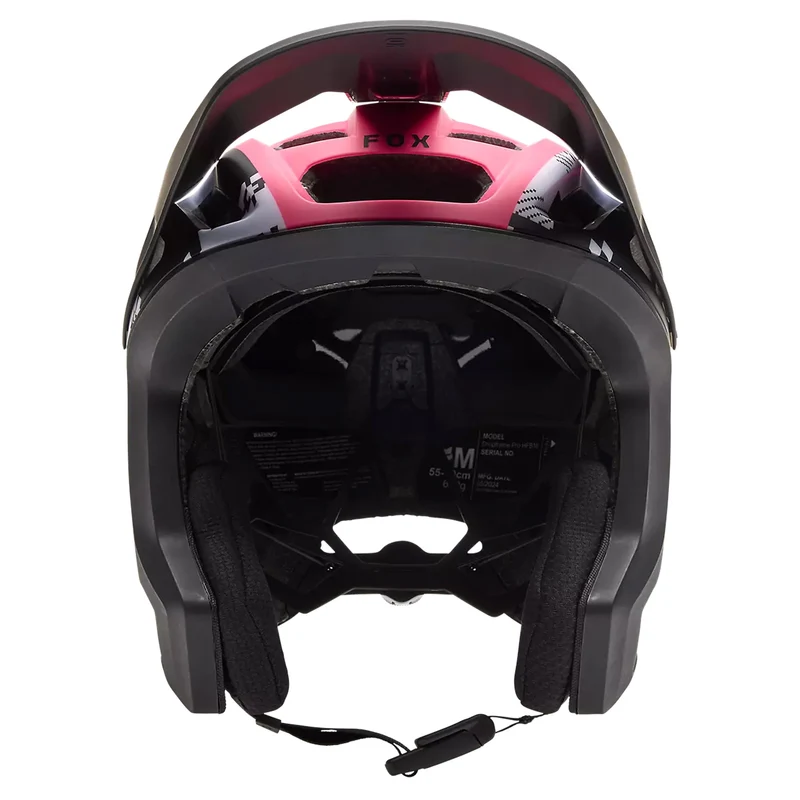 Casco Fox Dropframe Pro Digi Image - Nero bianco