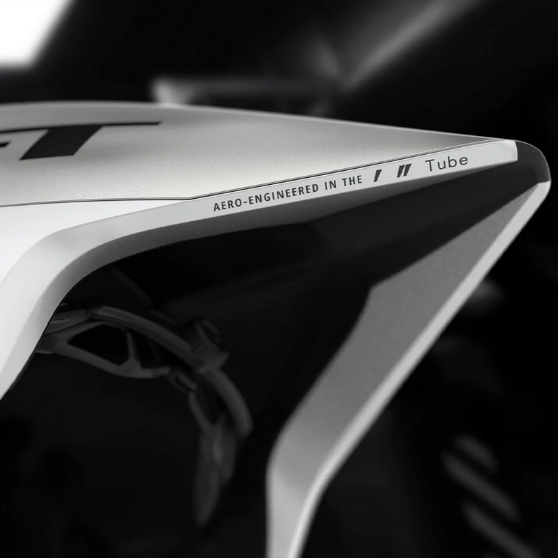 Casco Met Drone Wide Body 2 - Bianco