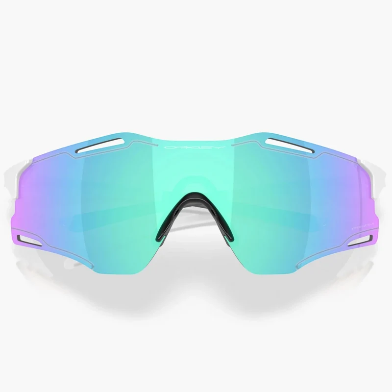 Occhiali Oakley Cybr Zero - Polished white prizm sapphire