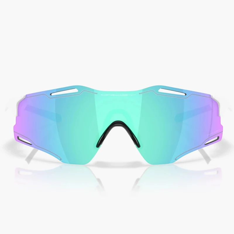 Occhiali Oakley Cybr Zero - Polished white prizm sapphire