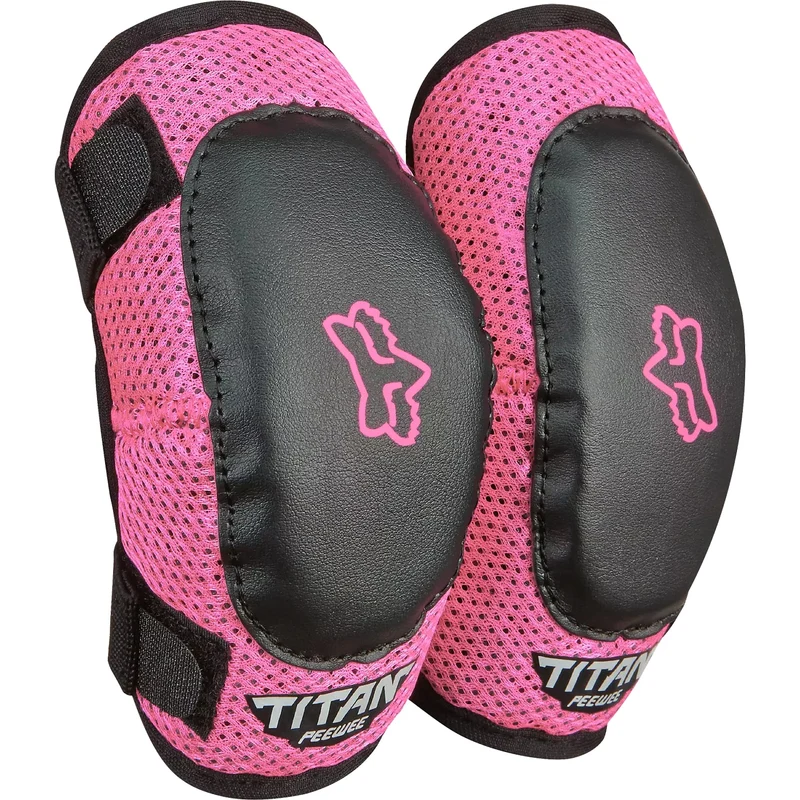 Protezioni gomito bambino Fox PeeWee Titan - Rosa