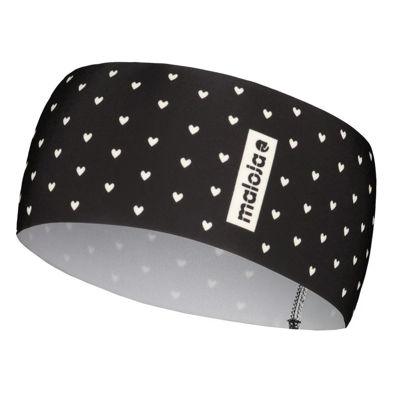 Fascia Maloja GamsblickM - Nero bianco