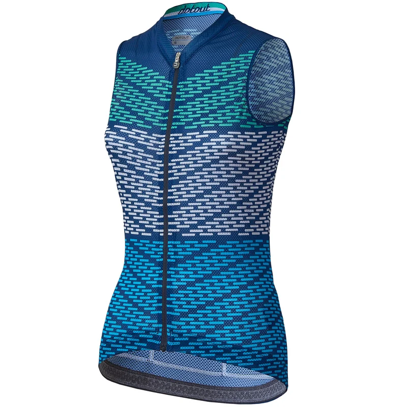 Maglia senza maniche donna Dotout Flash - Blu