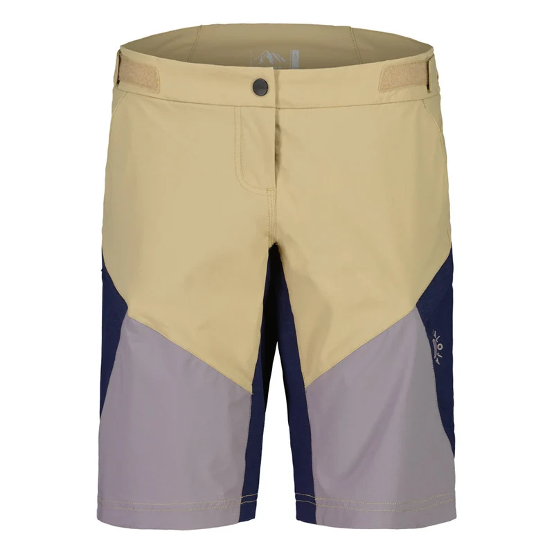 Pantaloncini donna Maloja FingerkrautM - Beige blu