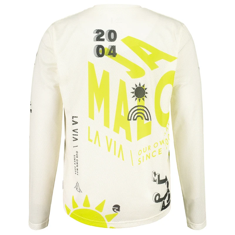 Maglia maniche lunghe Maloja WeissenbergM - Bianco