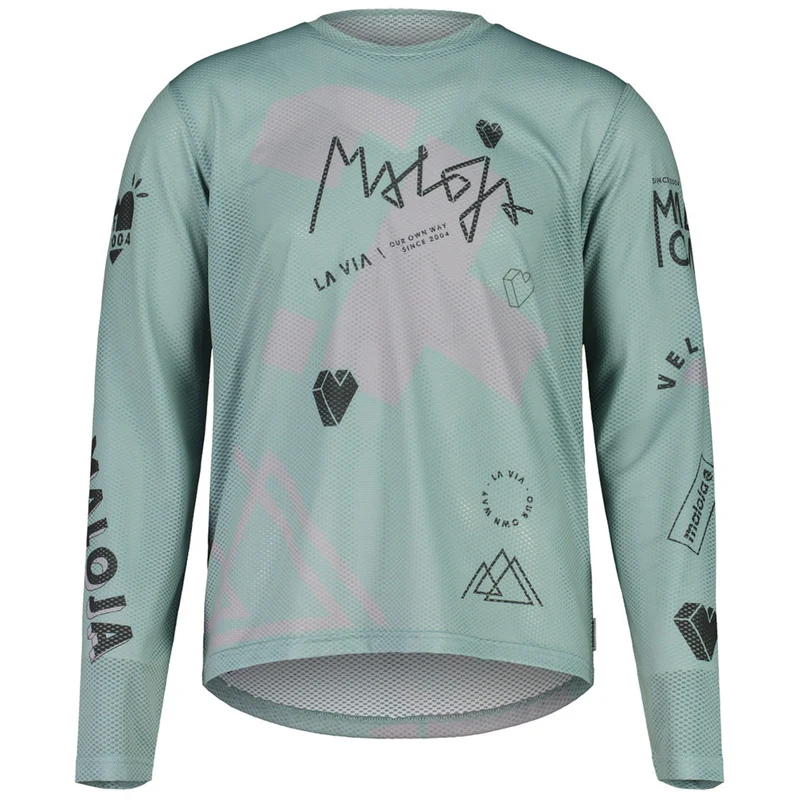 Maglia maniche lunghe Maloja WeissenbergM - Verde