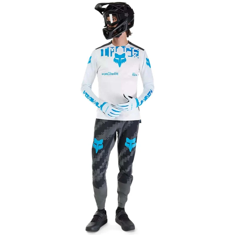 Maglia maniche lunghe Fox Ranger Digi Image - Bianco