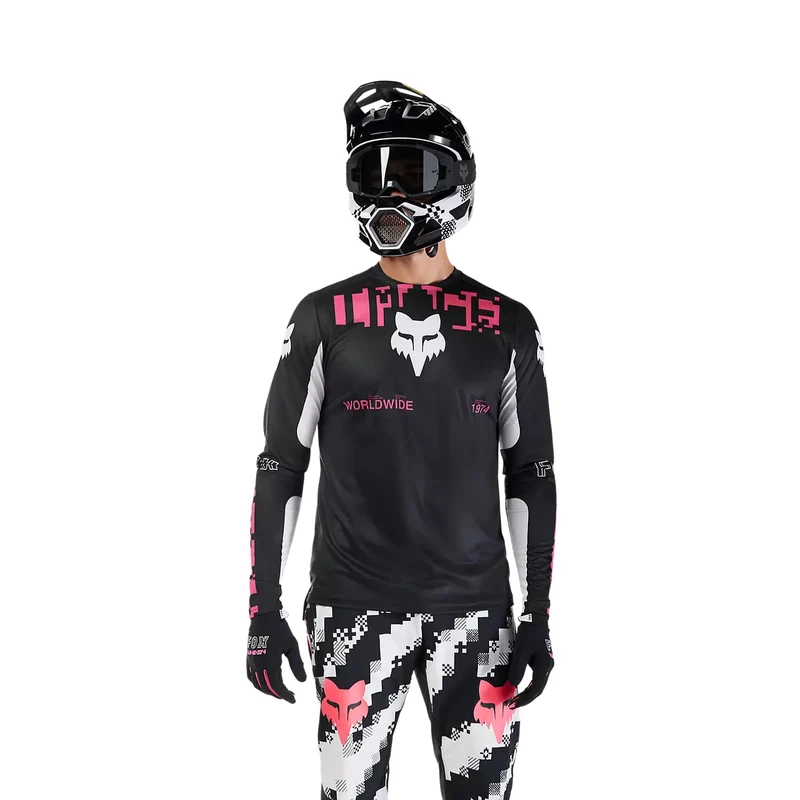 Maglia maniche lunghe Fox Ranger Digi Image - Nero