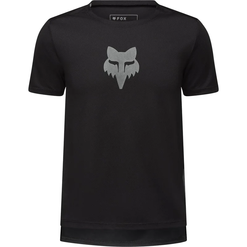 Maglia bambino Fox Ranger Head - Nero