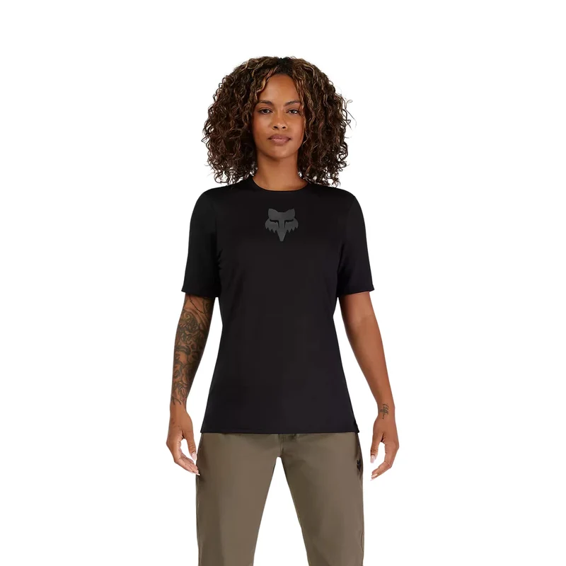 Maglia donna Fox Ranger Head - Nero