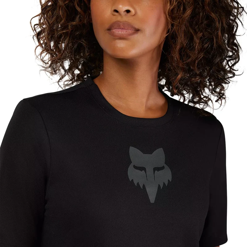 Maglia donna Fox Ranger Head - Nero