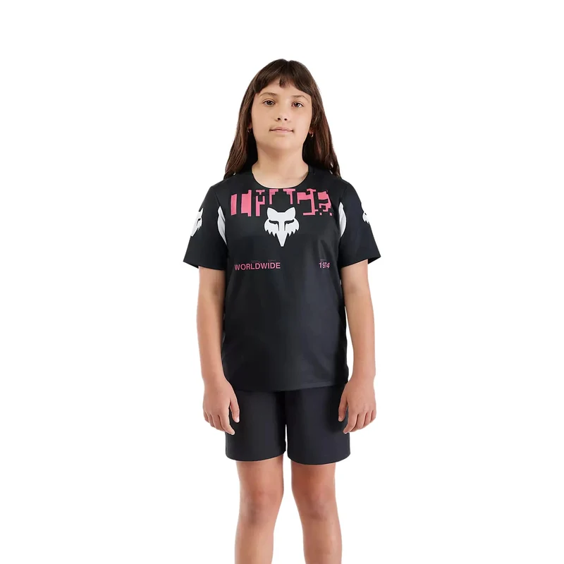 Maglia bambino Fox Ranger Digi Image - Nero