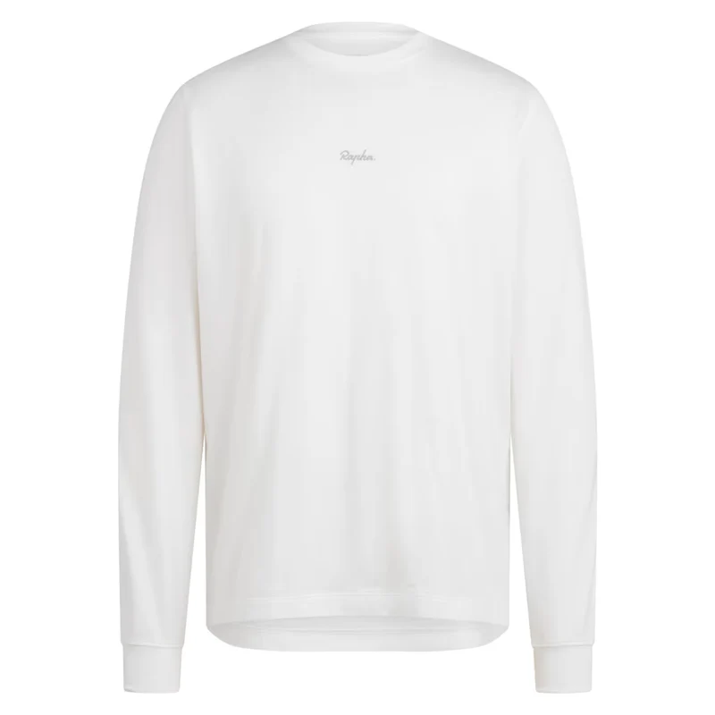 T-Shirt maniche lunghe Rapha Cotton - Bianco