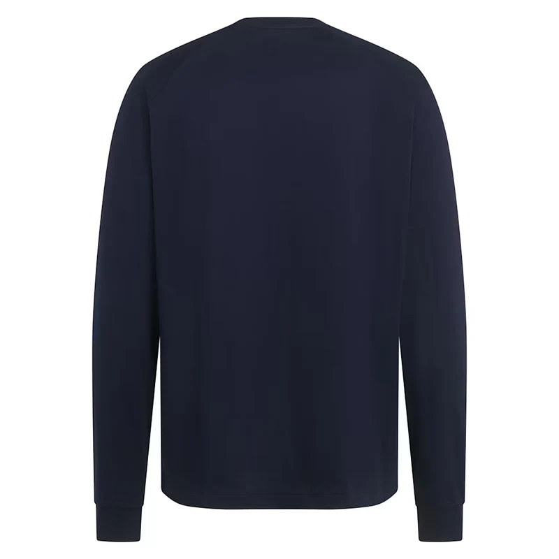 T-Shirt maniche lunghe Rapha Cotton - Blu