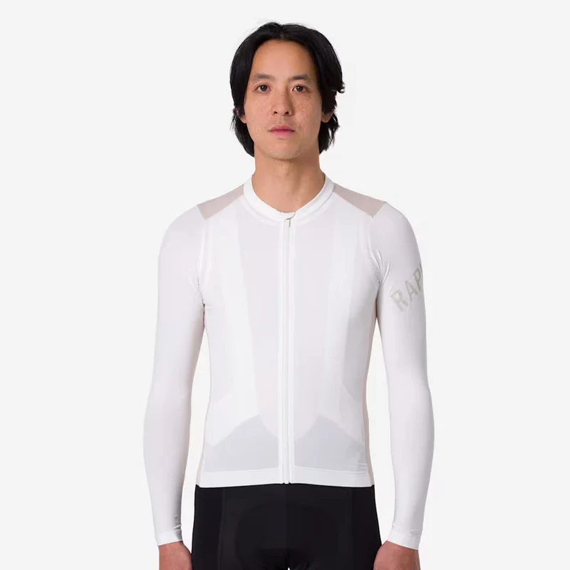 Maglia maniche lunghe Rapha Pro Team Lightweight - Bianco