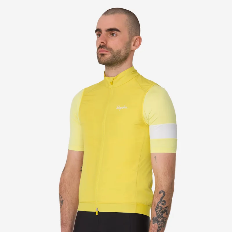 Gilet Rapha Core - Giallo