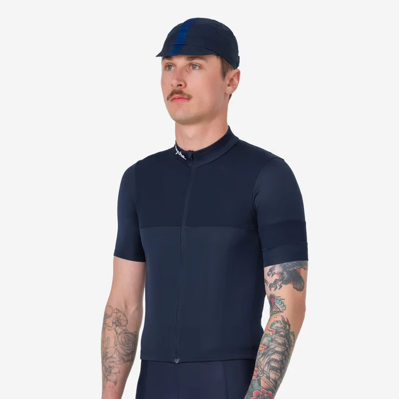Maglia Rapha Brevet Element - Blu