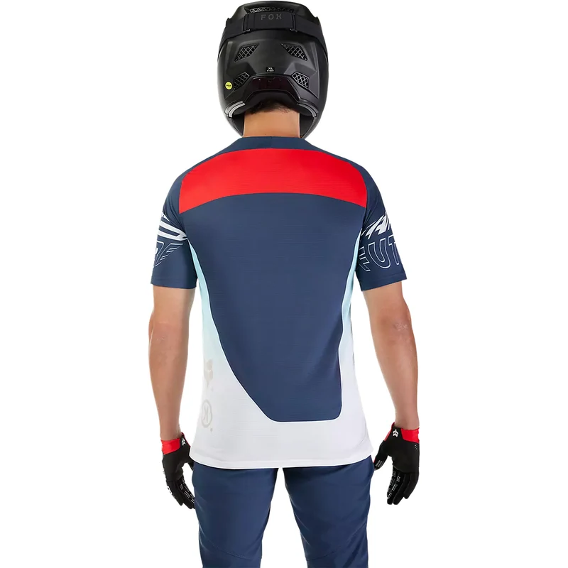 Maglia Fox Flexair Elevated - Blu
