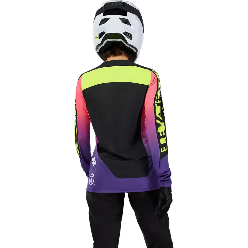 Maglia maniche lunghe donna Fox Flexair Elevated - Nero