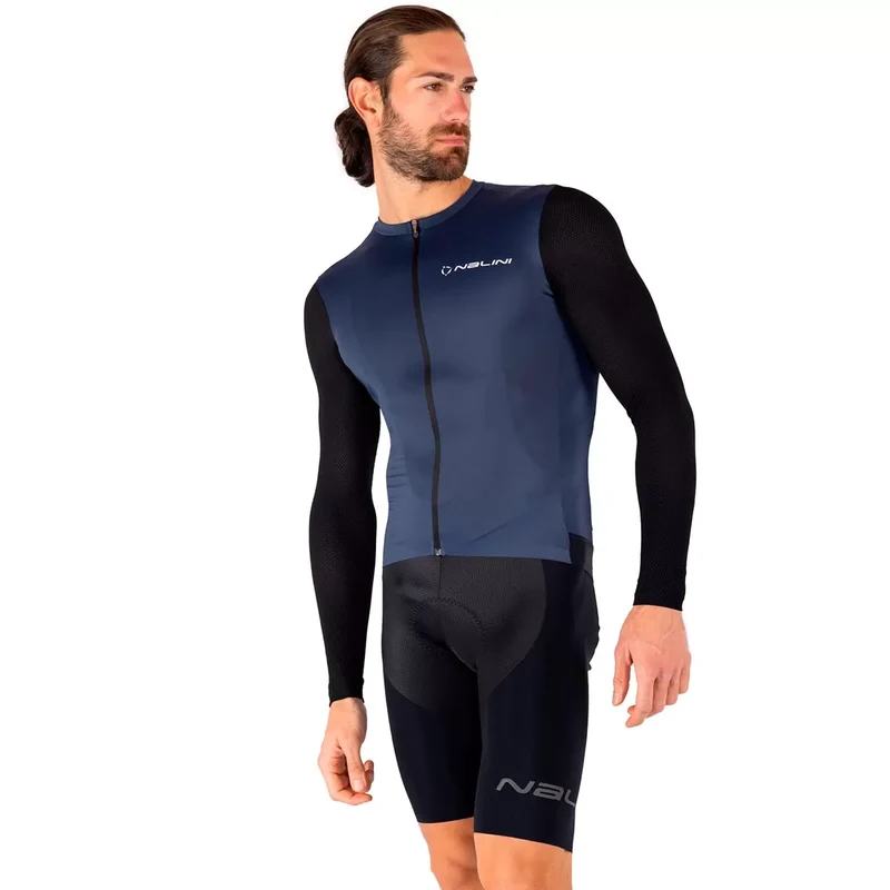 Maglia maniche lunghe Nalini Pure - Blu