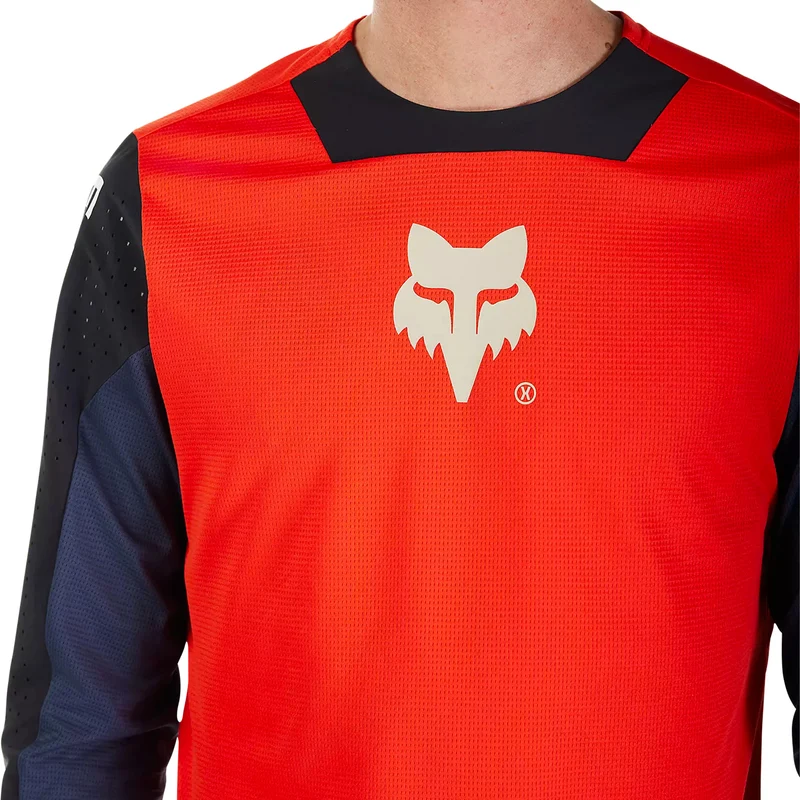 Maglia maniche lunghe Fox Defend Elevated - Rosso