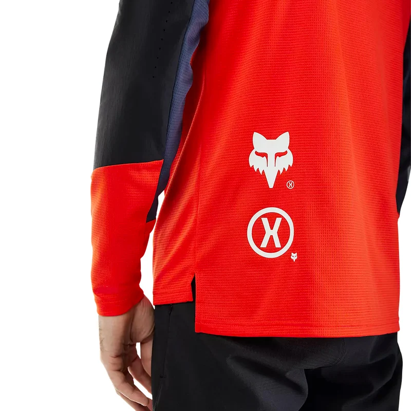 Maglia maniche lunghe Fox Defend Elevated - Rosso