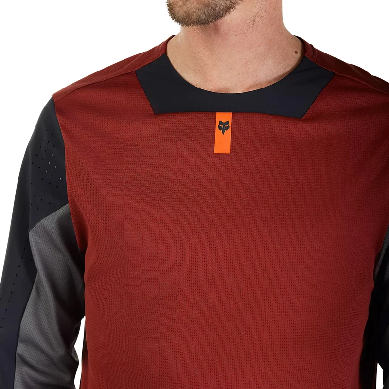 Maglia maniche lunghe Fox Defend - Bordeaux