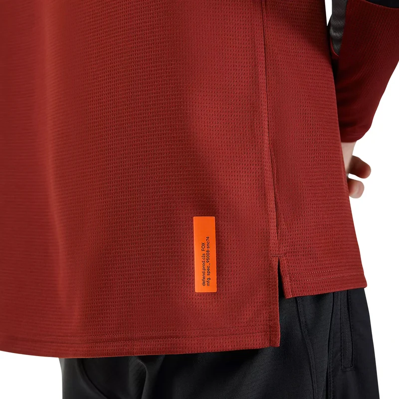 Maglia maniche lunghe Fox Defend - Bordeaux
