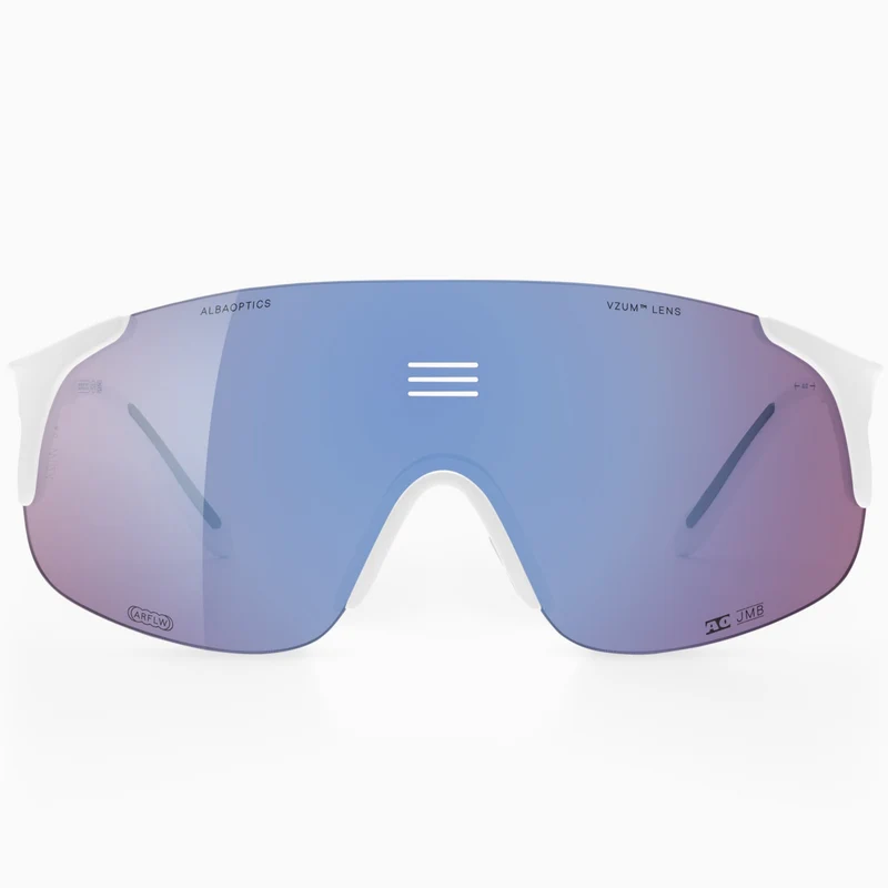 Occhiali Alba Optics Jumbo - White Vzum F-lens Flamingo