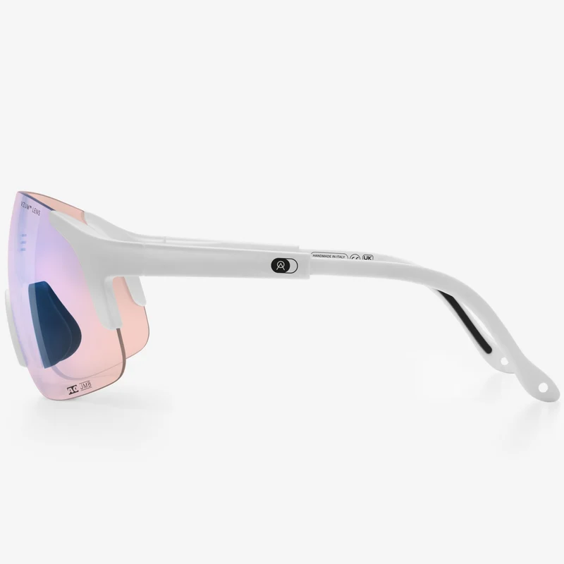 Occhiali Alba Optics Jumbo - White Vzum F-lens Flamingo