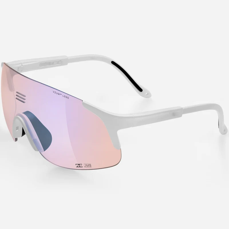 Occhiali Alba Optics Jumbo - White Vzum F-lens Flamingo