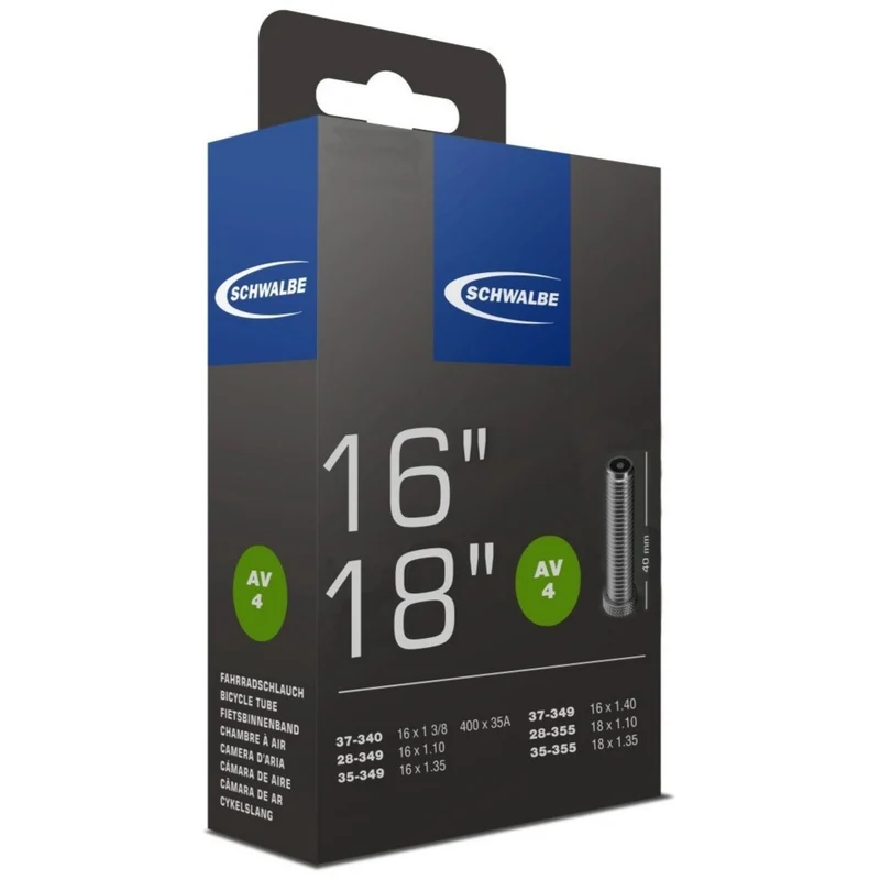 Camera d'aria Schwalbe nr4 16/18x1 3/8" - Schrader 40 mm
