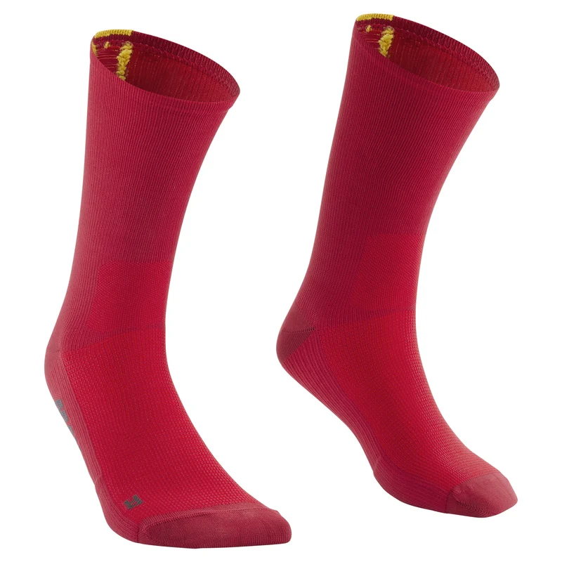 Calze Mavic Essential High - Rosso giallo