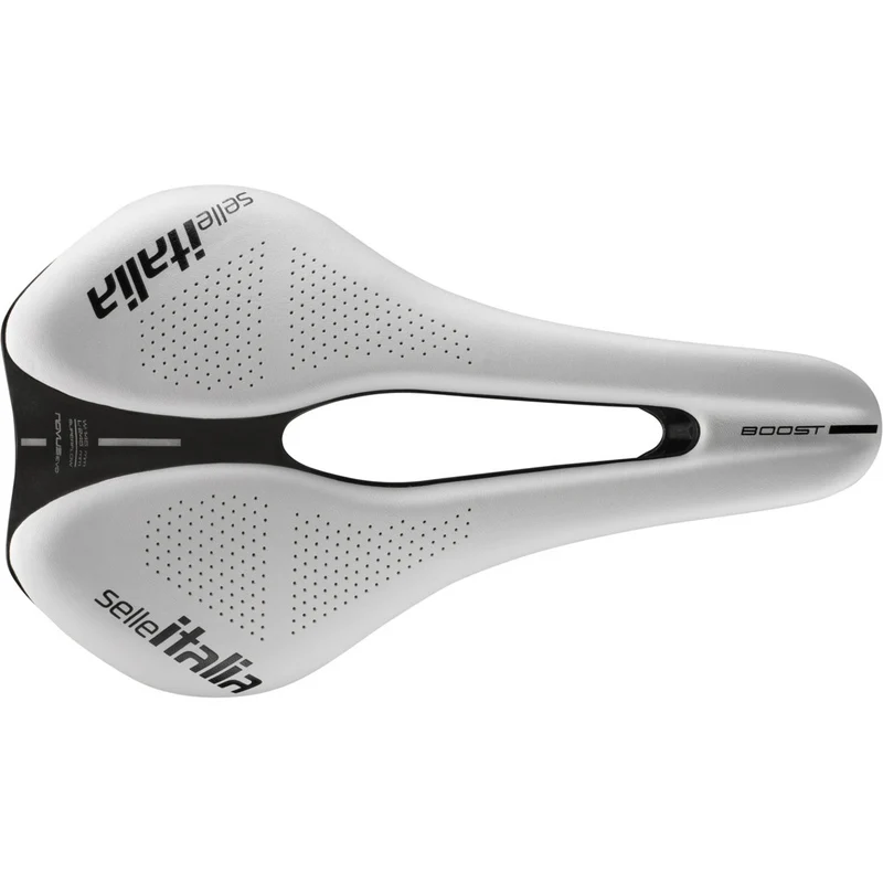 Sella Selle Italia Novus Evo Boost Kit Carbon Superflow L Limited Edition - Bianco