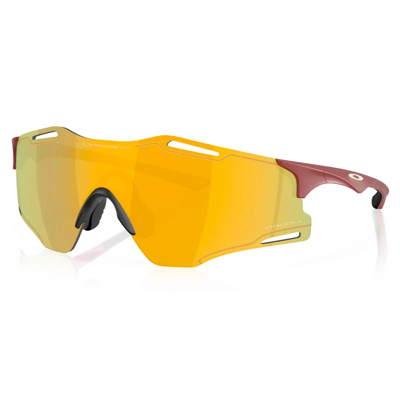 Occhiali Oakley Cybr Zero - Matte iron red Prizm 24k
