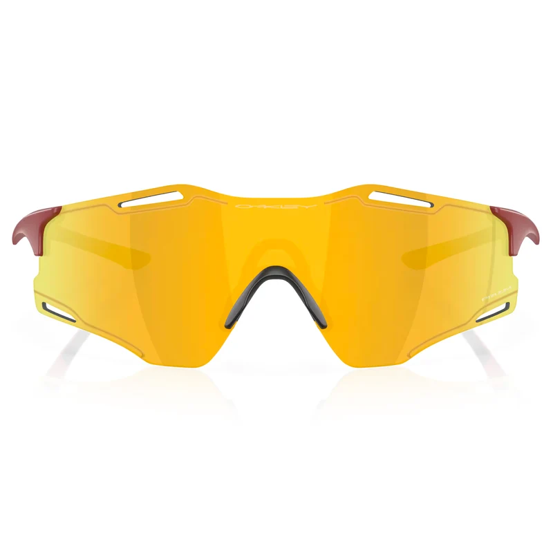 Occhiali Oakley Cybr Zero - Matte iron red Prizm 24k